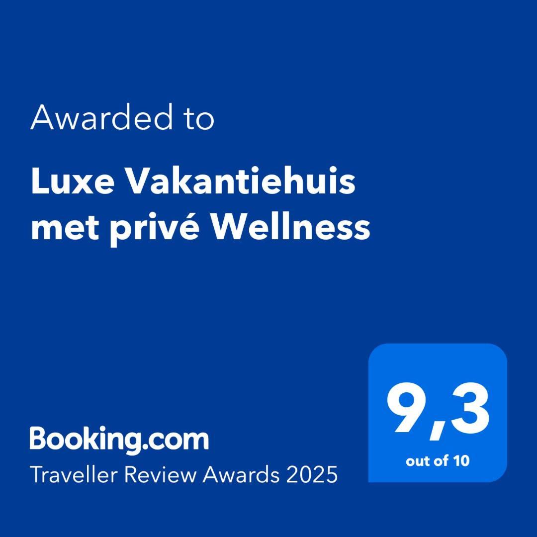 Luxe Vakantiehuis Met Prive Wellness Zuidwolde  Exterior foto